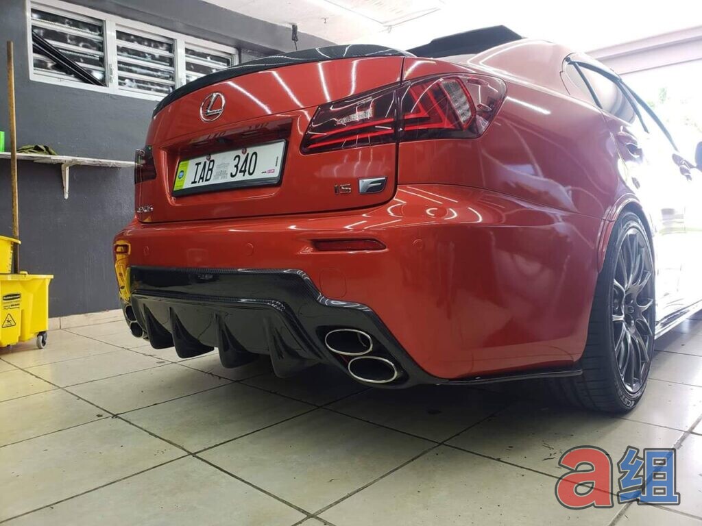 09 2is Rear Diffuser Lexus IS-F Spec TMS Aggressive Rear Diffuser | Group A Motoring