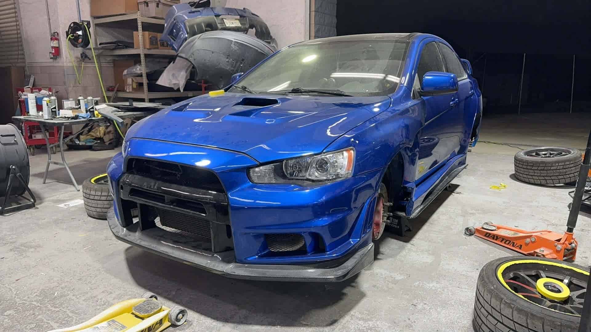 Group A Mitsubishi Evo X 08-15 Spec VRS2 Front Bumper - Image 28