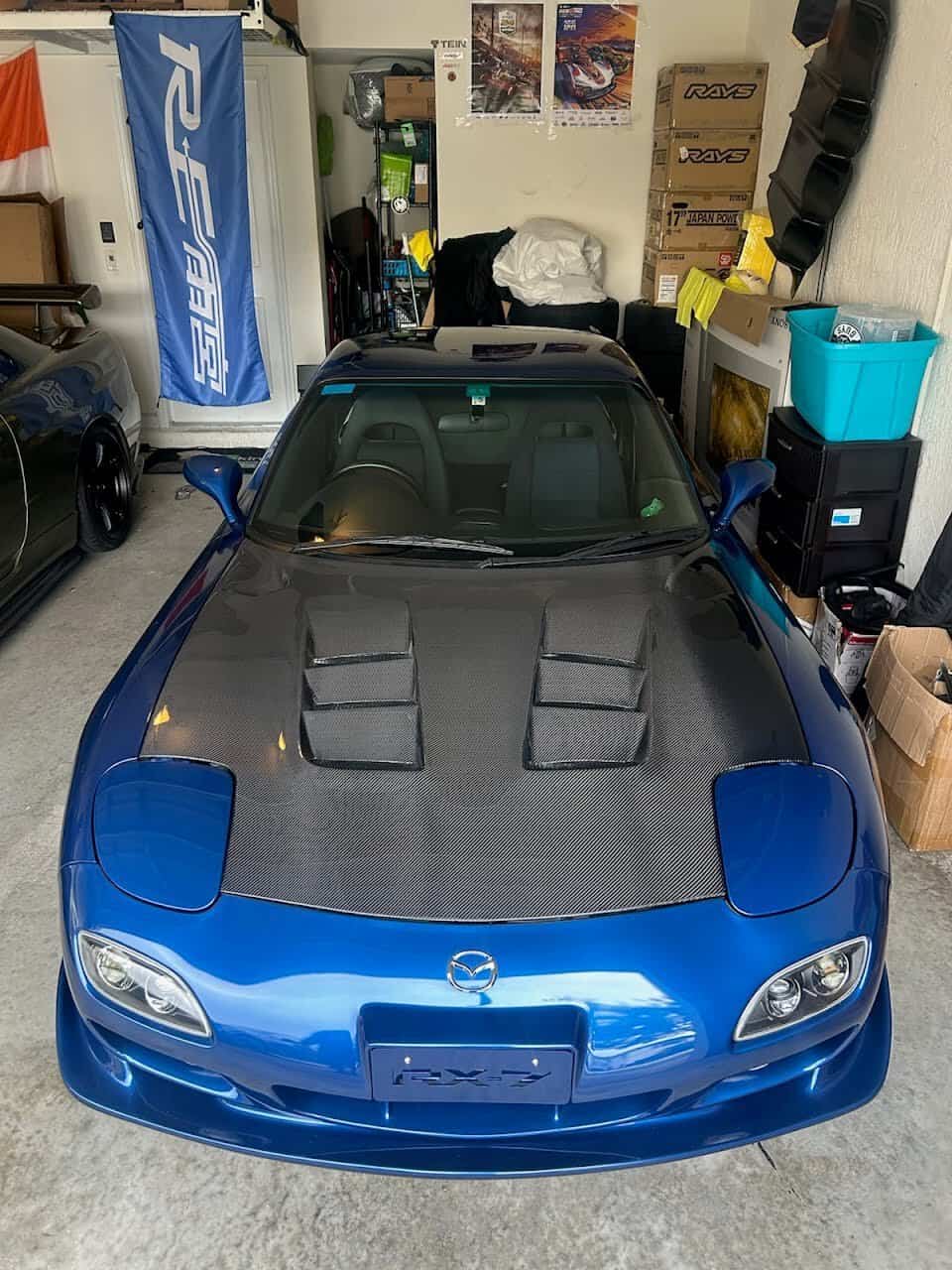 Mazda RX7 FD3S Spec AD9 Hood - Image 33