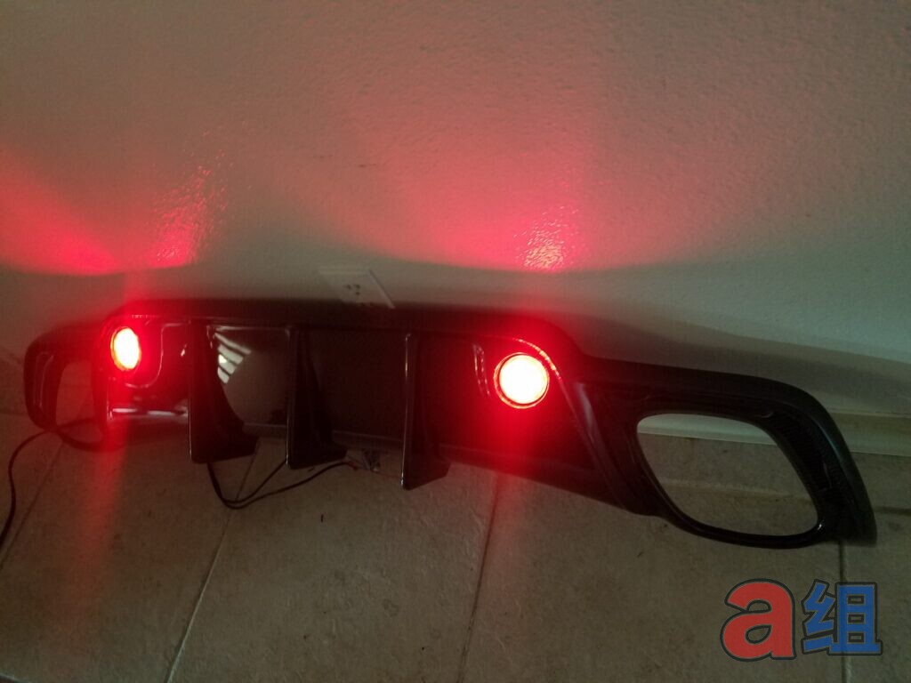 Group A Lexus IS-F Type WD (Wald Style) Rear Diffuser - Carbon Fiber (2008-2014) - photo 2
