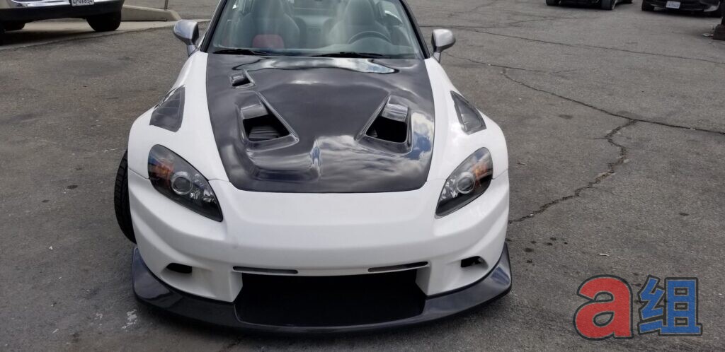 Group A Honda S2000 Type V Street 3.0 (Voltex Style) Front Bumper (2000-2009 AP1/AP2) - photo 9