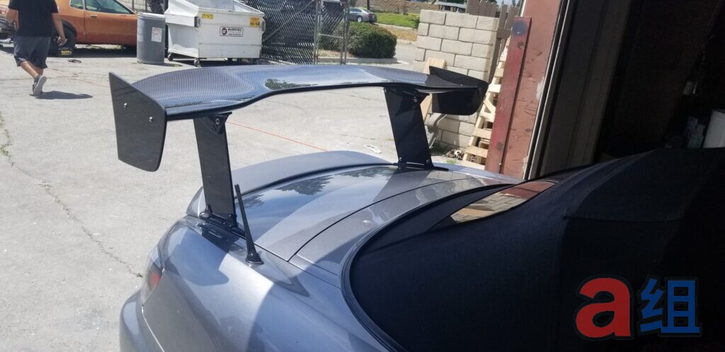 Group A Honda S2000 GT1 Single-Element GT Wing - Infusion Carbon Fiber (2000-2009) - photo 5