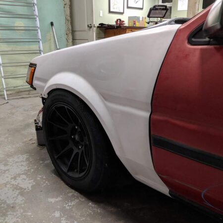 Group A ae86 Lexvn Fiberglass Fenders
