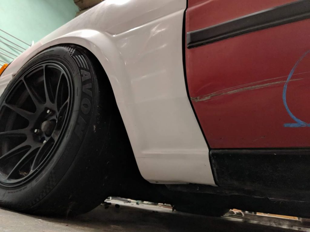 Group A AE86 Levin Fiberglass Fenders