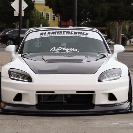 Honda S2000 Voltex Style 3.0 Front Bumper - Dry Carbon
