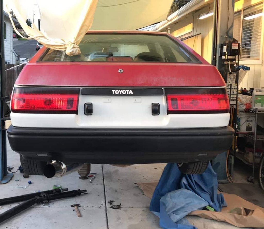 Group A AE86 Zenki Rear Bumper