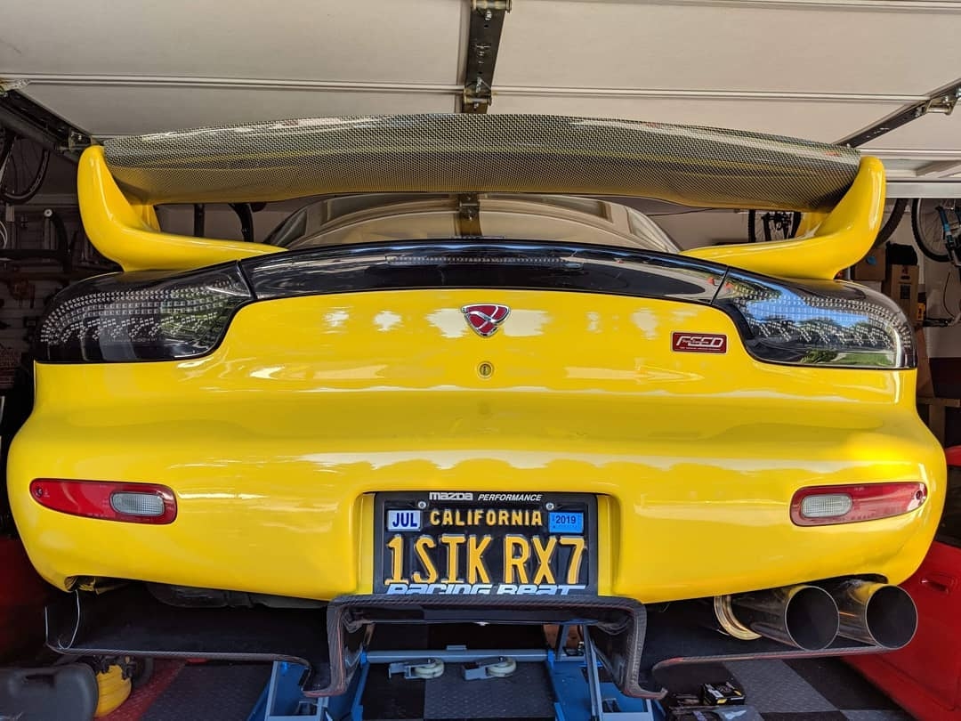 RX-7 FD3S ディフューザー　RE雨宮？