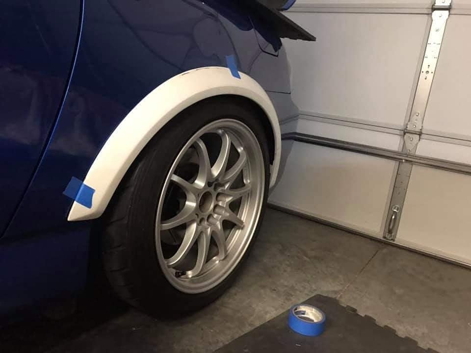 Honda S2000 Type V (Voltex Style) Rear Fender Flares | Group A Motoring