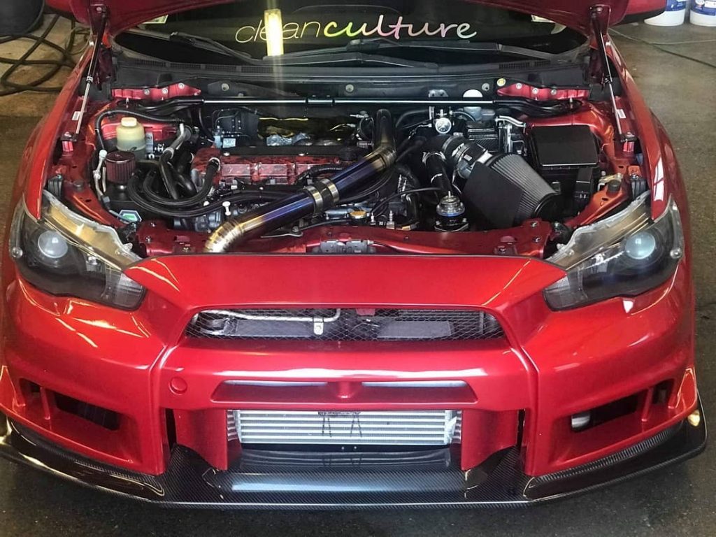 Group A Mitsubishi Evo X 08-15 Spec VRS2 Front Bumper | Group A Motoring