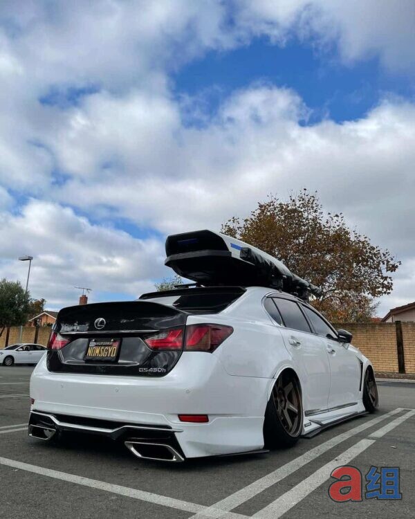 Group A Lexus GS / GS-F Duckbill Trunk - FRP or Carbon Fiber (2013-2020) - photo 14