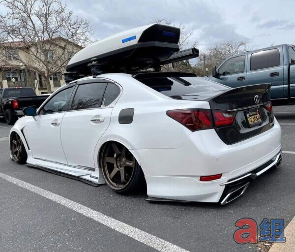 Group A Lexus GS / GS-F Duckbill Trunk - FRP or Carbon Fiber (2013-2020) - photo 12