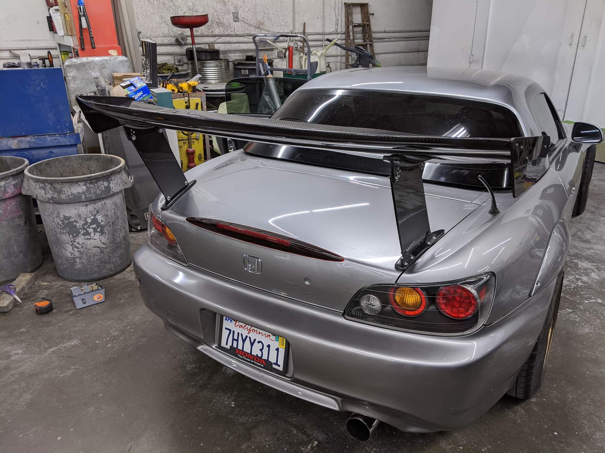 Group A Honda S2000 Gt2 Full Infusion Carbon 1600mm Double Element Wing