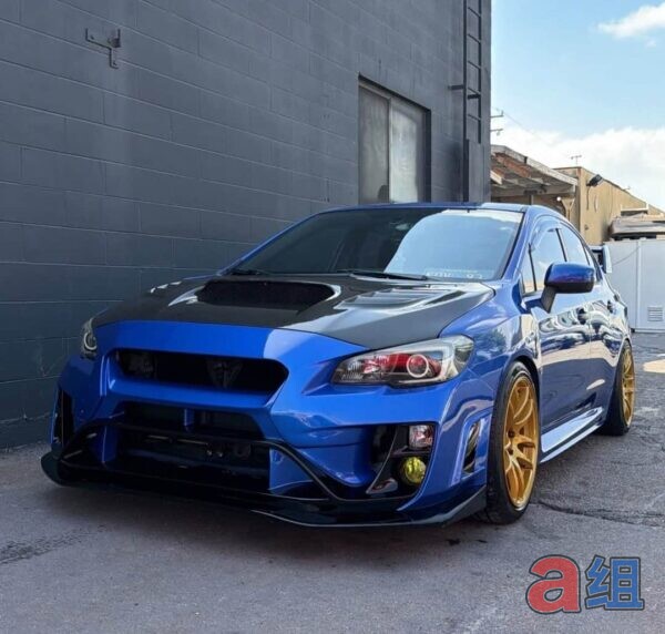Group A Subaru WRX / STI VA Spec VRS Front Bumper + Lip - Poly-Fiber Hybrid or Carbon Fiber (2015-2021) - photo 10