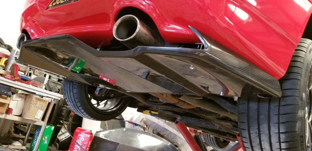 Voltex style Carbon Diffuser