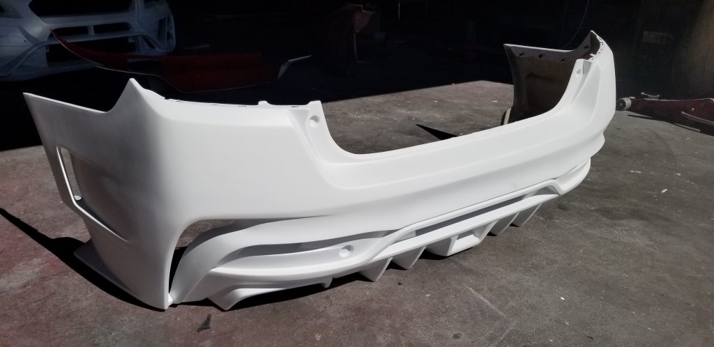 Group A Varis Style STI WRX Rear bumper