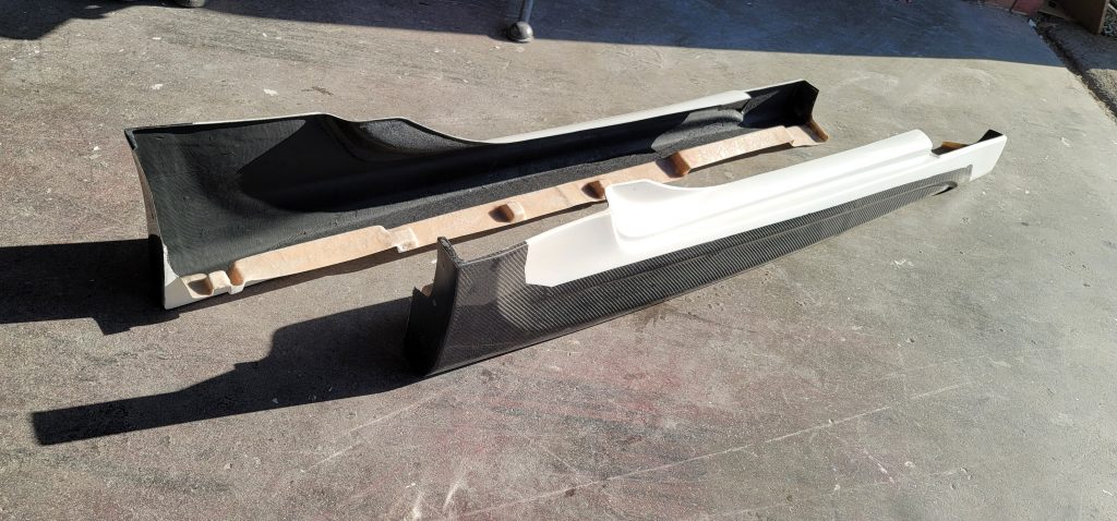 Group A 370z Amuse Side Skirts
