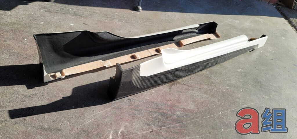 Group A 370z Amuse Side Skirts