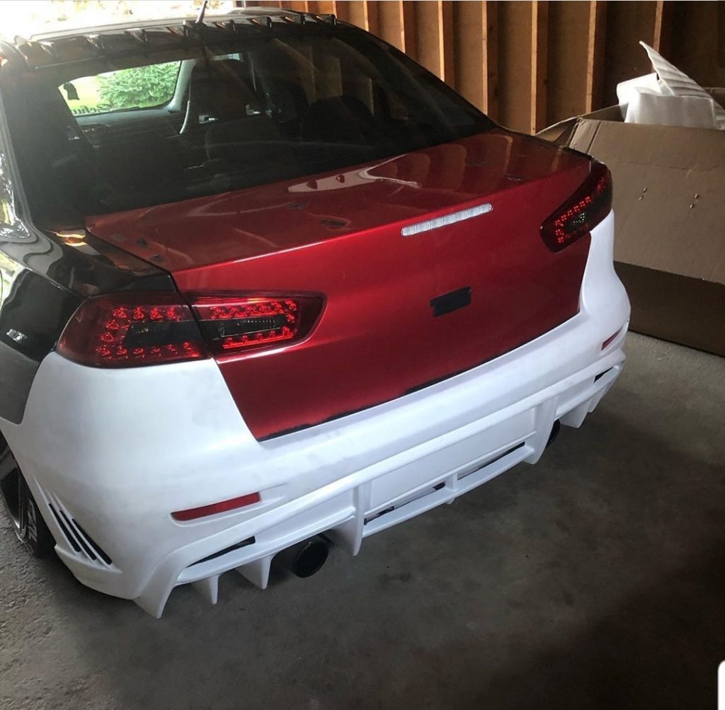 Group A Varis Style Rear Bumper
