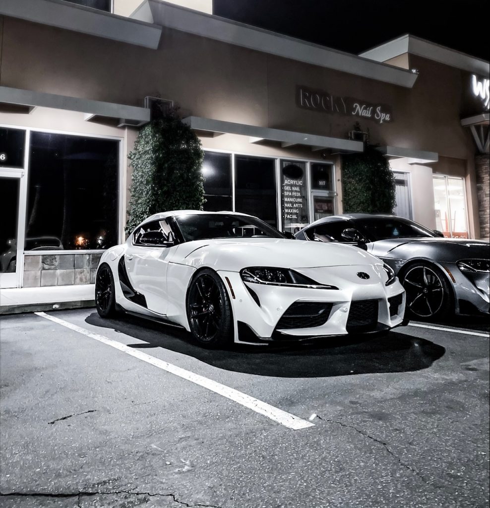 Group A A90 Supra Carbon Door Garnish