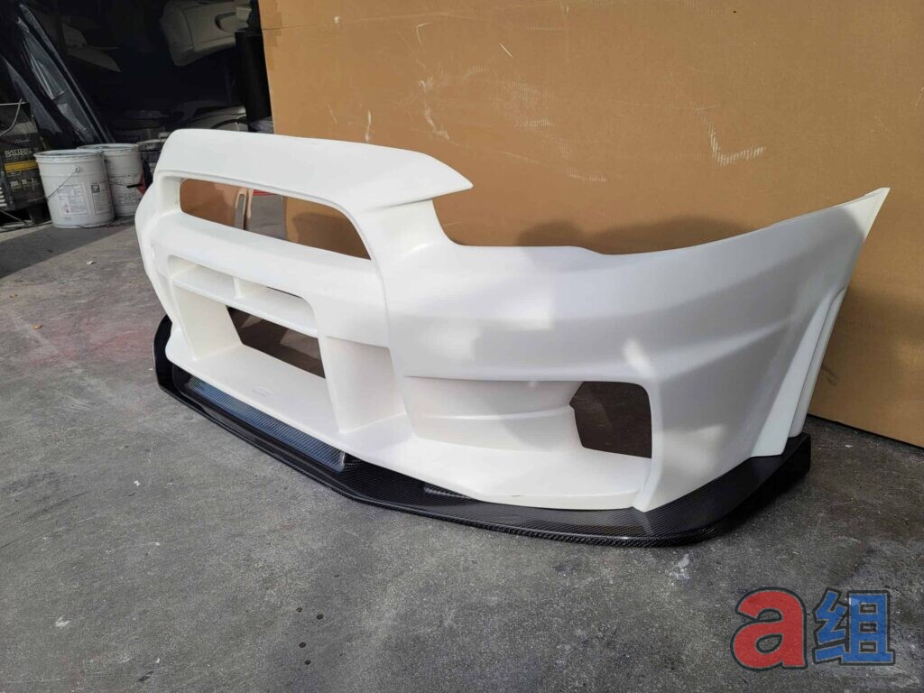 Group A Mitsubishi Lancer Evo X Spec VRS3 (Varis Style) Front Bumper (2008-2015) - photo 2