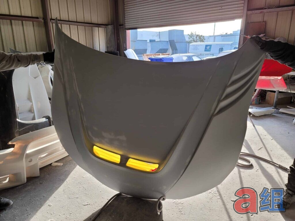 Group A Toyota GR Supra A90 COMP-1 Vented Cooling Hood - FRP or Double-Sided Infusion Carbon (2020+) - photo 2