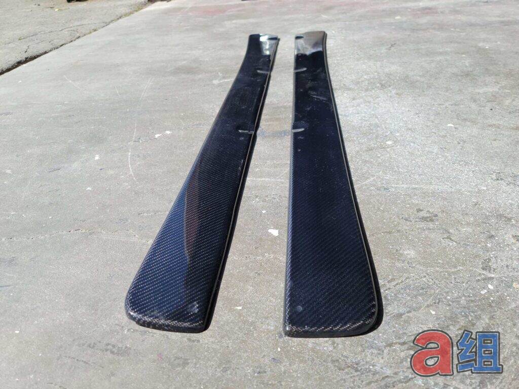 Group A Honda S2000 GT Side Skirt Blades - FRP or Carbon Fiber (2000-2009 AP1/AP2) - photo 2