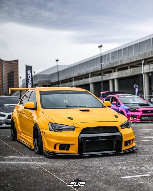 Group A Mitsubishi Evo X 08-15 Spec VRS2 Front Bumper | Group A