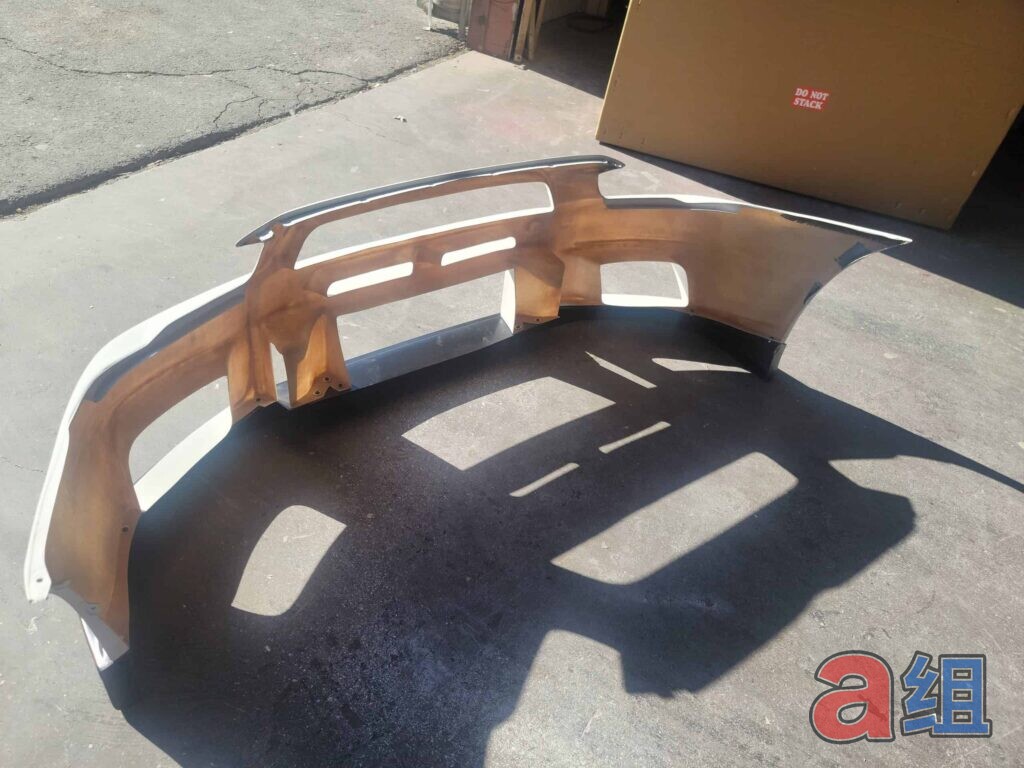 Group A Mitsubishi Lancer Evo X Spec VRS1.5 Front Bumper, V1 Top + V2 Lip (2008-2015) - photo 2
