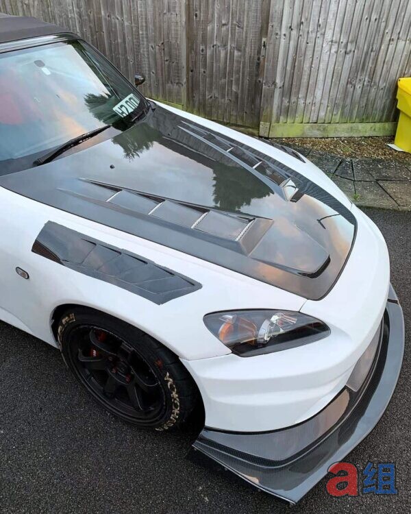 Group A Honda S2000 Type E +30mm Wide Front Fenders - FRP or Infusion Carbon Fiber (2000-2009) - photo 12