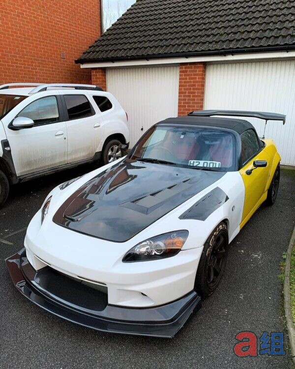 Group A Honda S2000 Type E +30mm Wide Front Fenders - FRP or Infusion Carbon Fiber (2000-2009) - photo 13
