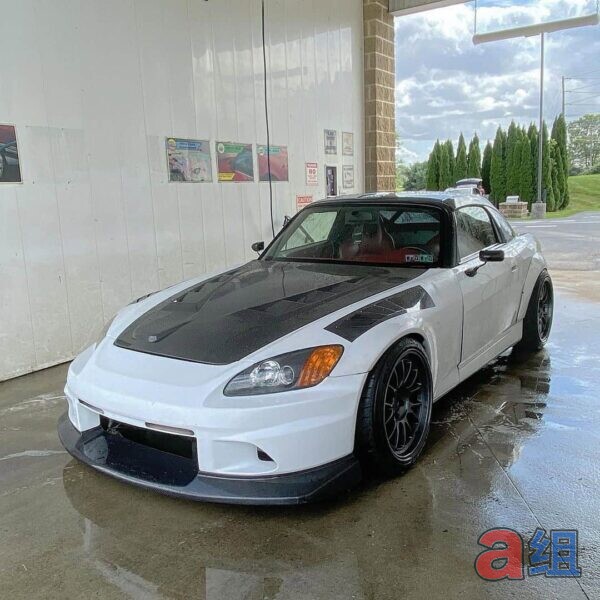 Group A Honda S2000 Type E +30mm Wide Front Fenders - FRP or Infusion Carbon Fiber (2000-2009) - photo 14