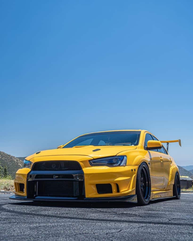 Group A Mitsubishi Evo X 08-15 Spec VRS2 Front Bumper | Group A Motoring