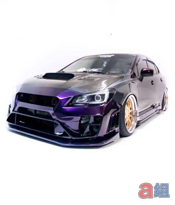 Group A Subaru WRX / STI VA Spec VRS Front Bumper + Lip - Poly-Fiber Hybrid or Carbon Fiber (2015-2021) - photo 8