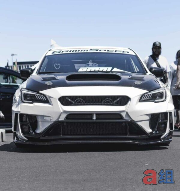 Group A Subaru WRX / STI VA Spec VRS Front Bumper + Lip - Poly-Fiber Hybrid or Carbon Fiber (2015-2021) - photo 7