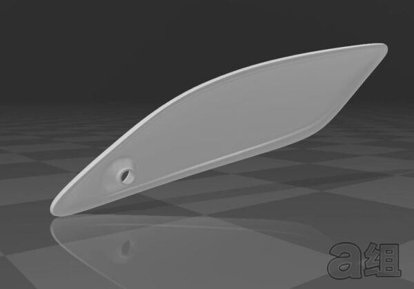 Group A Mazda RX-7 FD3S 99 Spec Spoiler Upright Stands Only - ABS or Fiberglass (Pair) - photo 2