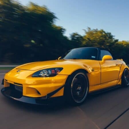 Honda S2000 Type V Street 3.0 Front Bumper Voltex Style Silver AP2 Fitment