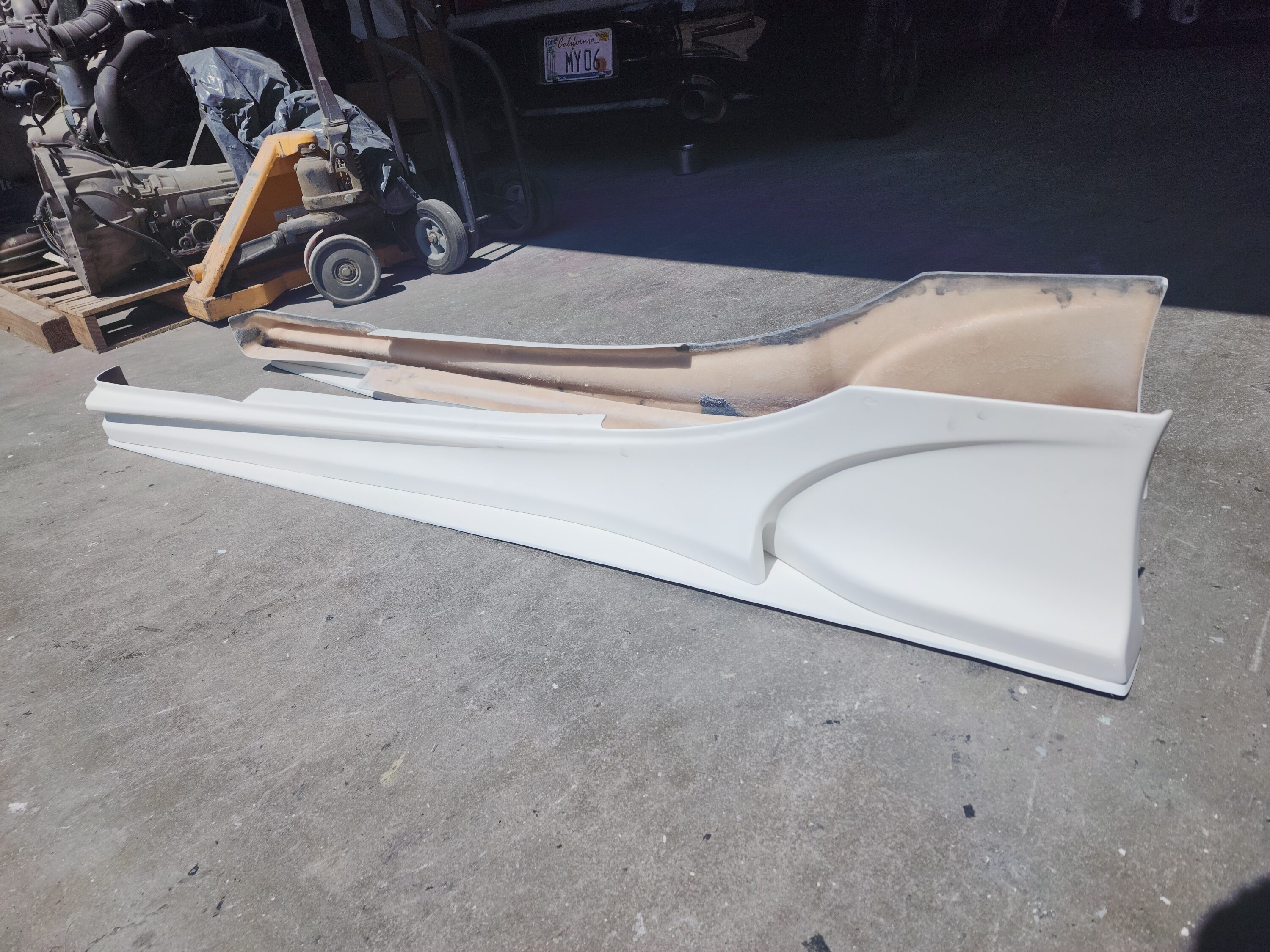 Group A Mazda RX-7 FD3S Spec RE Side Skirts (1993-2002) - photo 2