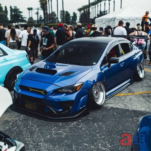Group A Subaru WRX / STI VA Spec VRS Front Bumper + Lip - Poly-Fiber Hybrid or Carbon Fiber (2015-2021) - photo 9