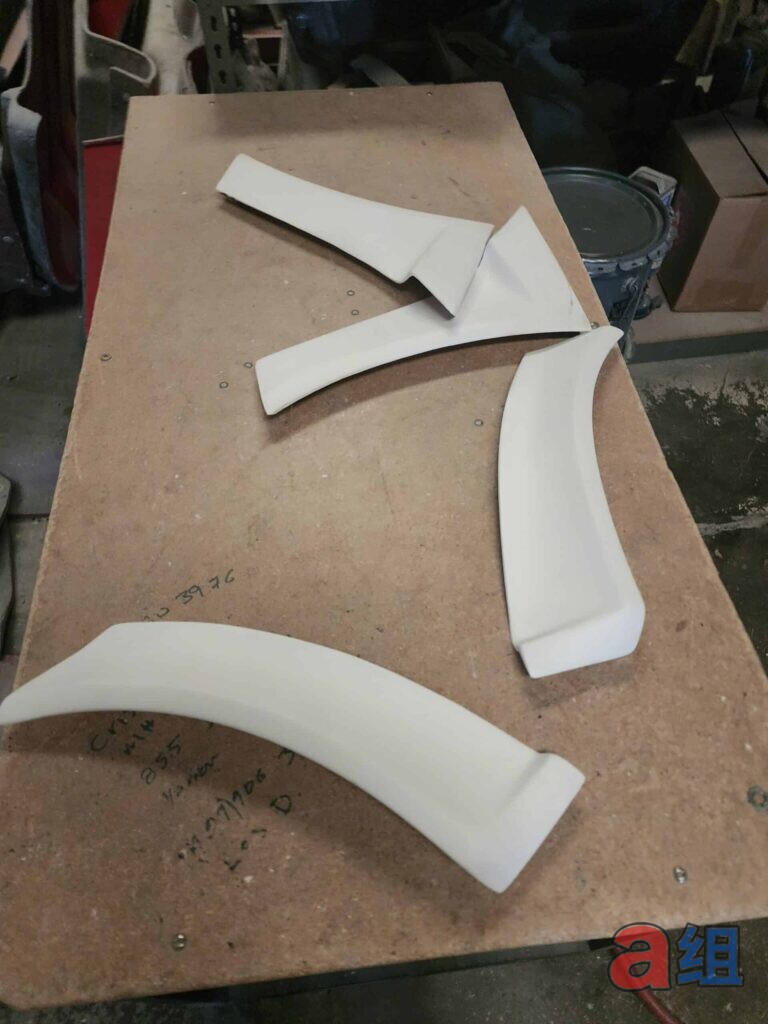 Group A Mitsubishi Lancer Evo X Spec V Wide Front Fenders (2008-2015) - photo 2