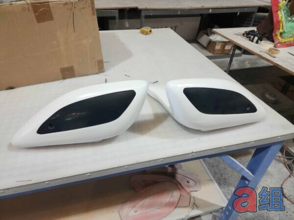 Group A Mazda RX-7 FD3S 99 Spec Spoiler Upright Stands Only - ABS or Fiberglass (Pair) - photo 6