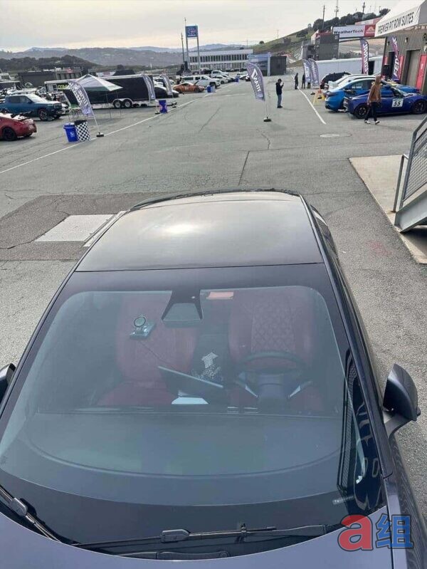Group A Tesla Model 3 Roof Replacement Panel - Dry Carbon - photo 3