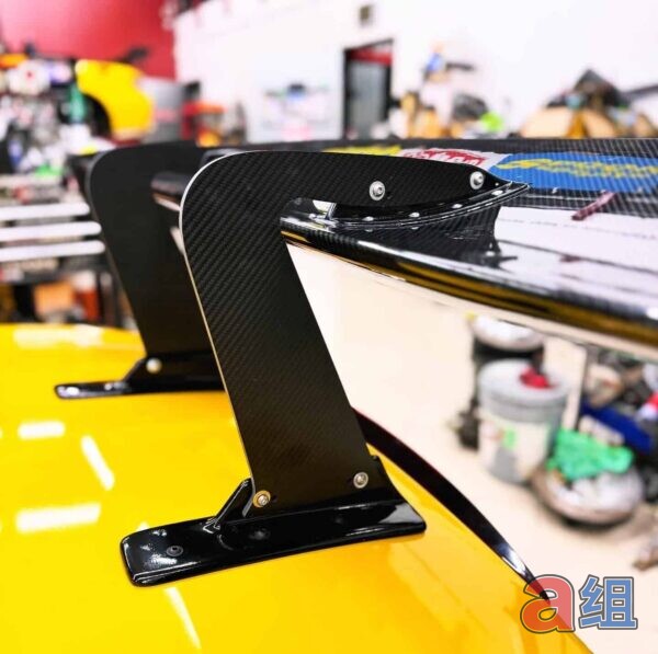 Group A Honda S2000 Gear 7 1700mm Swan Neck GT Wing - Pre-Preg Dry Carbon (2000-2009) - photo 20