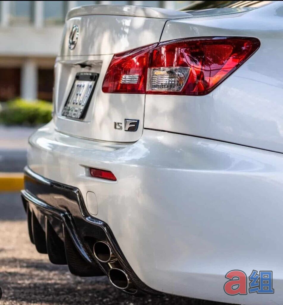 Isf Rear Diffuser Lexus IS-F Spec TMS Aggressive Rear Diffuser | Group A Motoring