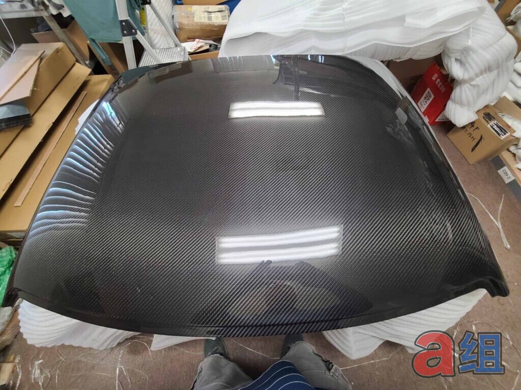 Group A Mazda RX-7 FD3S Roof Replacement - Pre-Preg Dry Carbon (1993-2002) - photo 2