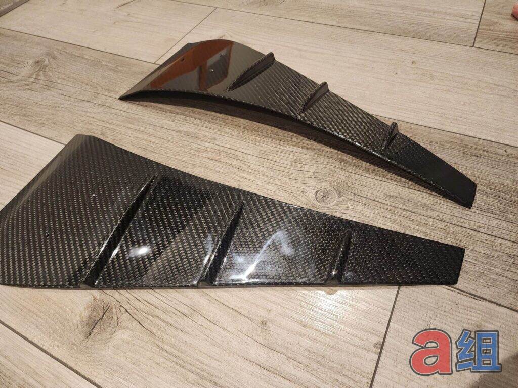 Group A Lexus RC-F Fender Vents - Pre-Preg Dry Carbon (2020+ Facelift) - photo 2