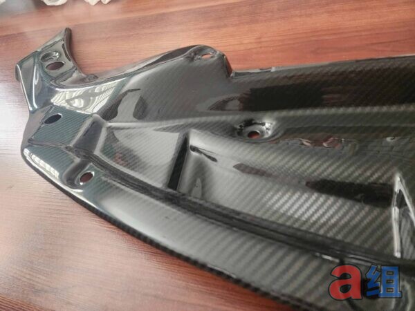 Group A Lexus RC-F Radiator Cooling Plate - Pre-Preg Dry Carbon (2015+) - photo 4