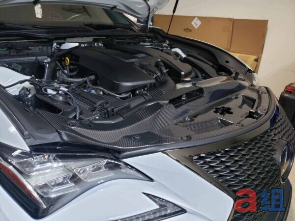 Group A Lexus RC-F Radiator Cooling Plate - Pre-Preg Dry Carbon (2015+) - photo 8