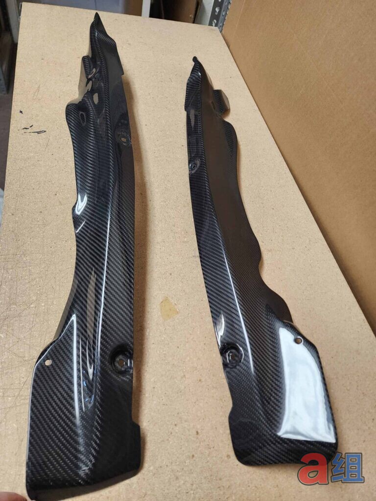 Group A Lexus RC-F Engine Frame Shield - Pre-Preg Dry Carbon (2015-2019 Pre-Facelift)