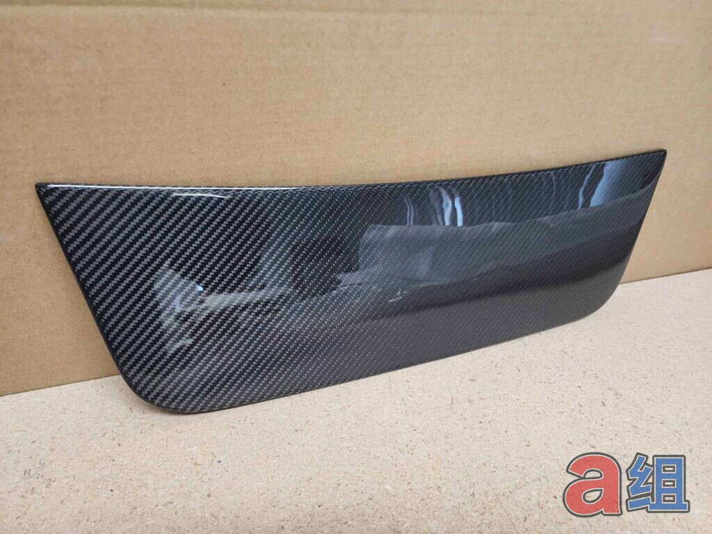 Group A Honda S2000 ASM Style Hood Vent Cover - Infusion Carbon Fiber - photo 2