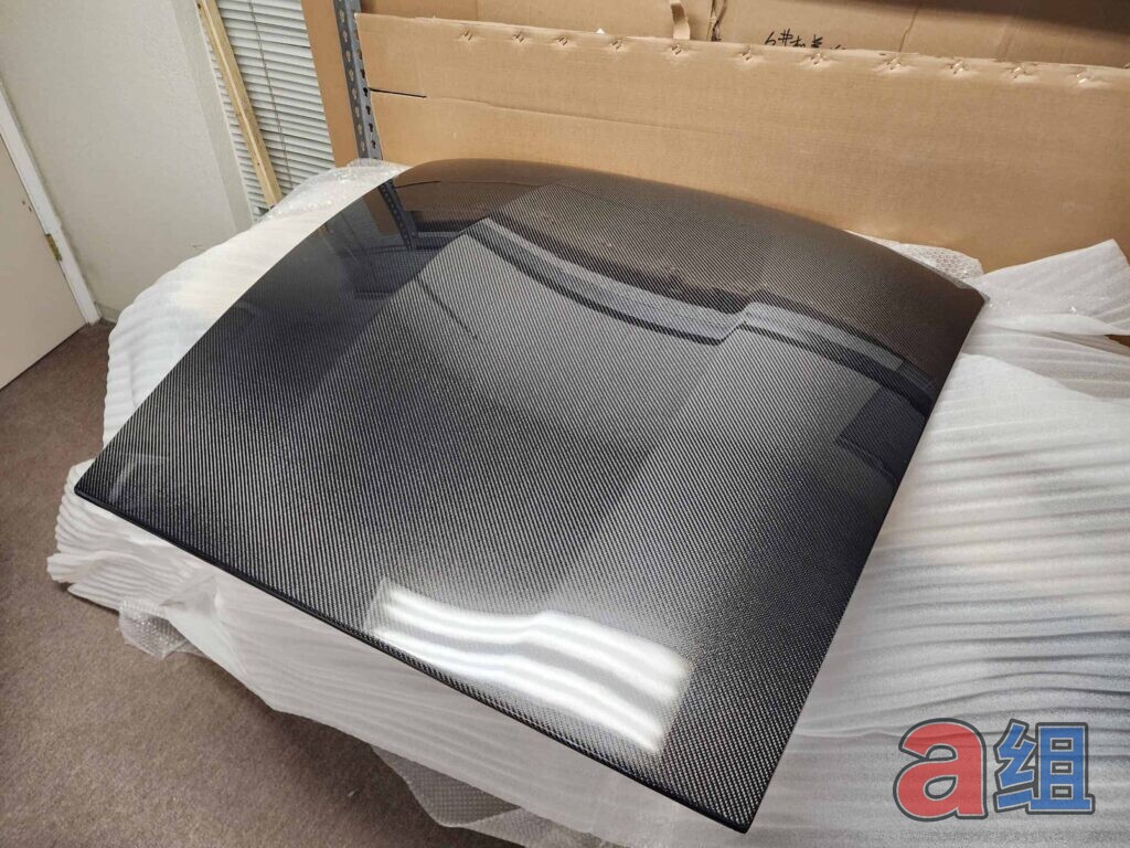 Group A Toyota GR Supra A90 Add-On Roof Cover - Infusion Carbon Fiber (2020+) - photo 2